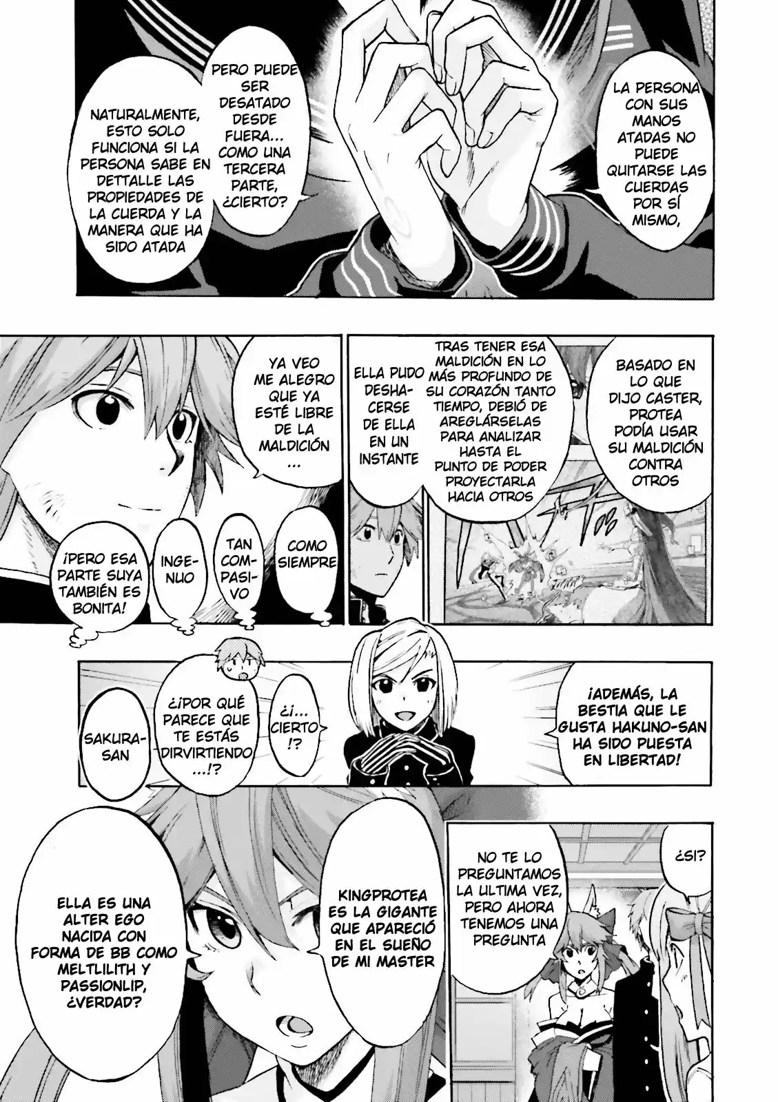 Fate Extra CCC Fox Tail capítulo 19, página 8