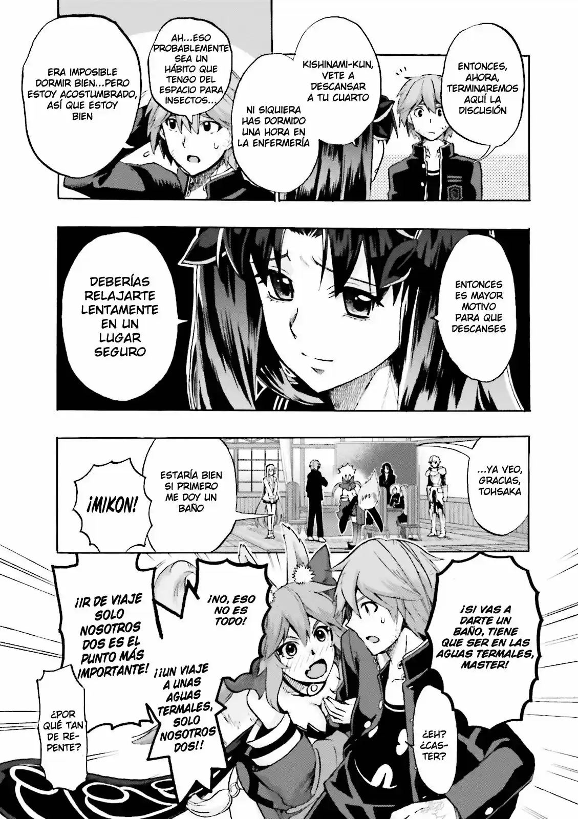 Fate Extra CCC Fox Tail capítulo 19, página 17