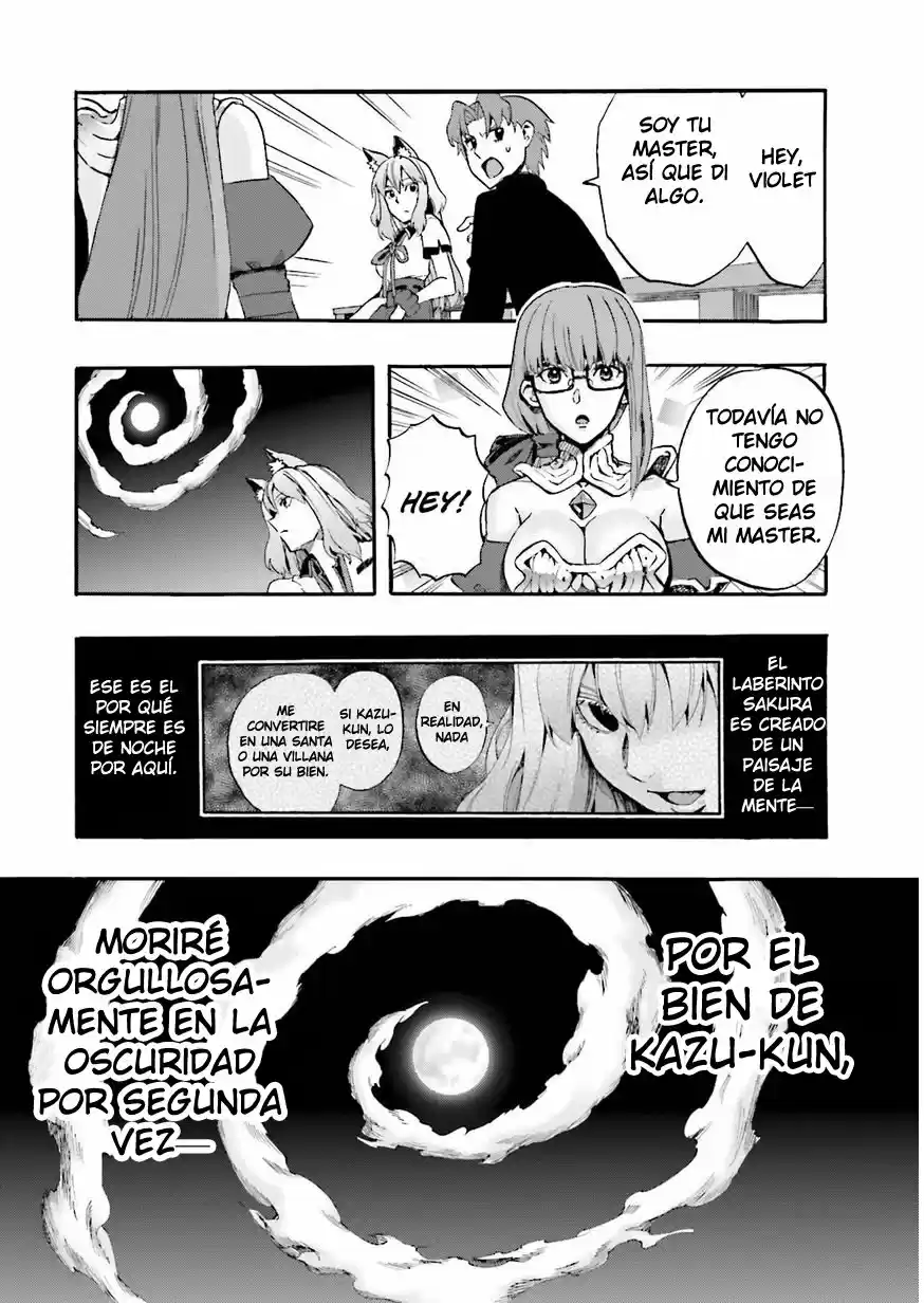 Fate Extra CCC Fox Tail capítulo 27, página 22