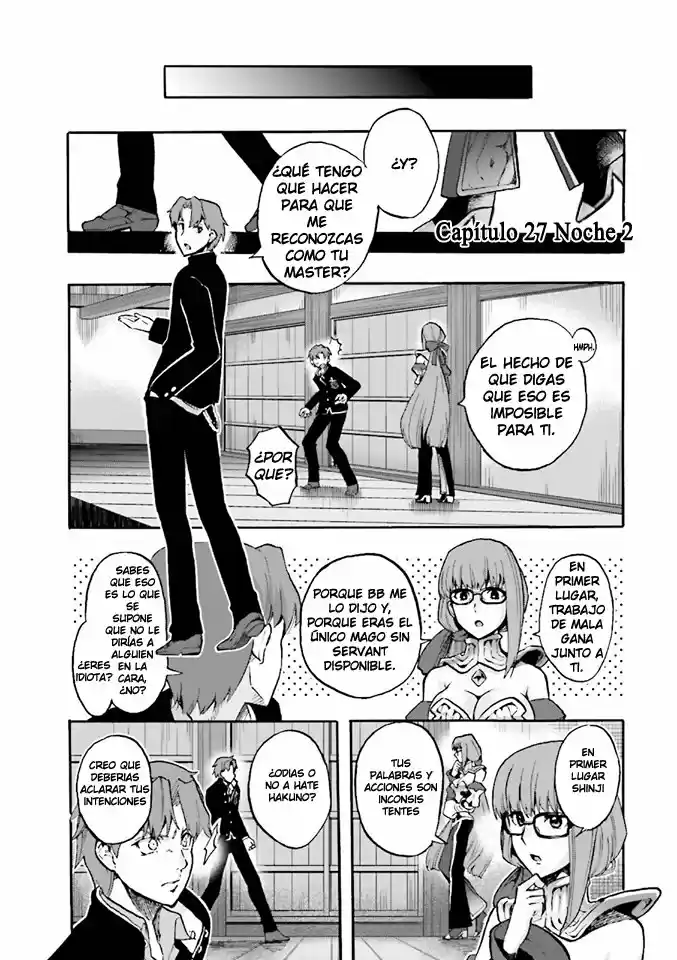 Fate Extra CCC Fox Tail capítulo 28, página 2