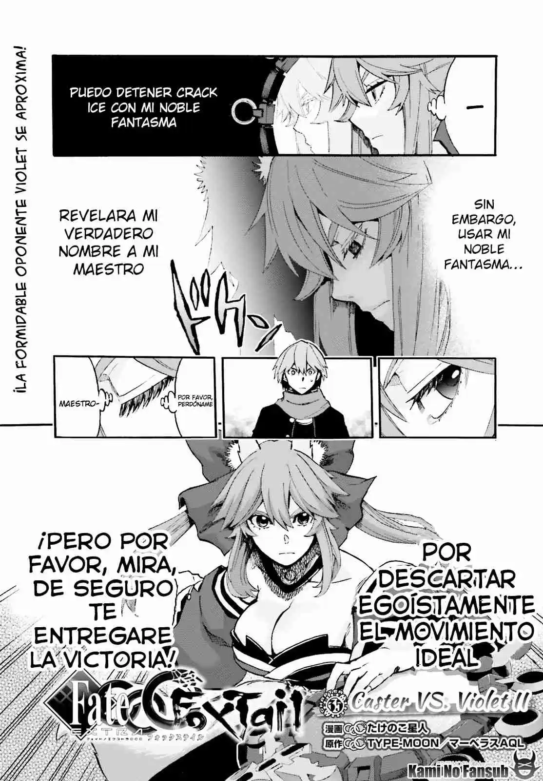 Fate Extra CCC Fox Tail capítulo 34, página 2