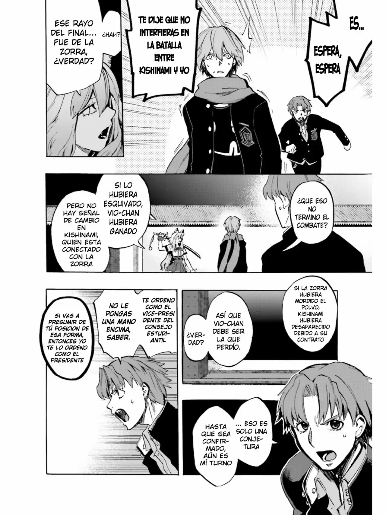 Fate Extra CCC Fox Tail capítulo 38, página 9