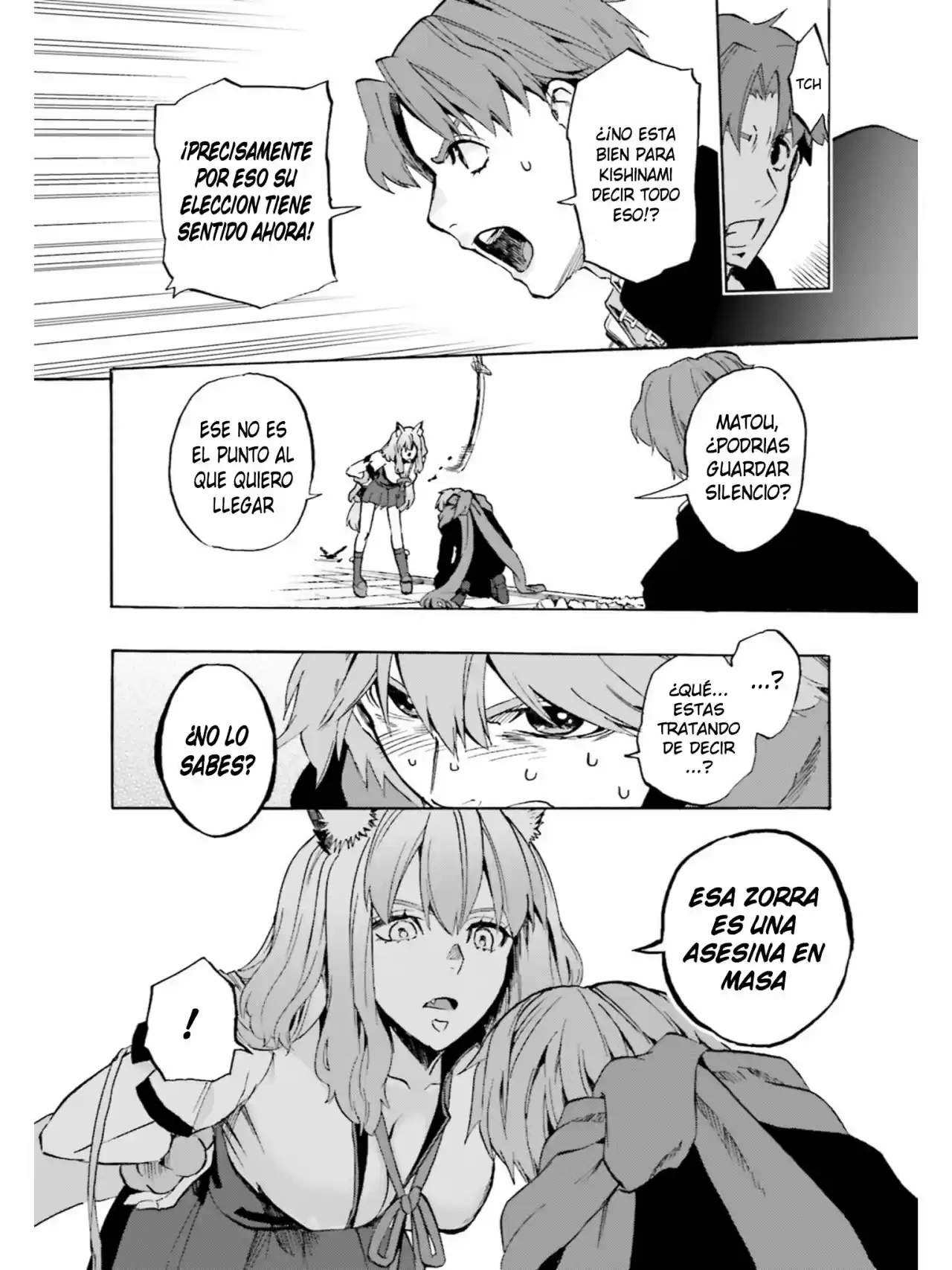 Fate Extra CCC Fox Tail capítulo 38, página 15