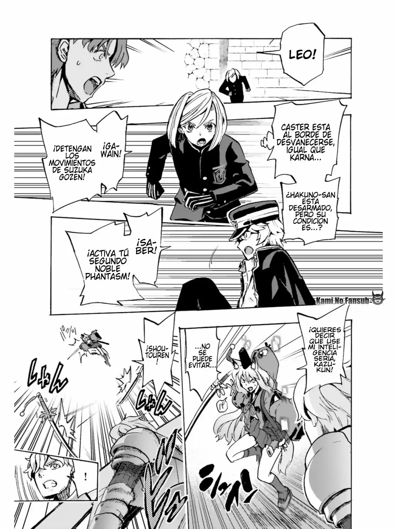 Fate Extra CCC Fox Tail capítulo 39, página 9