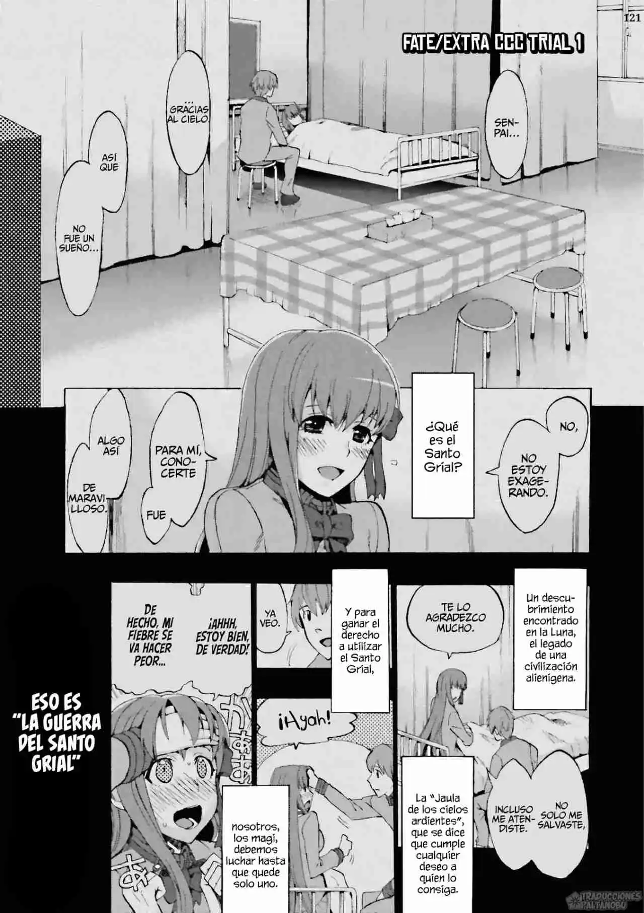 Fate Extra CCC Fox Tail capítulo 4.2, página 1