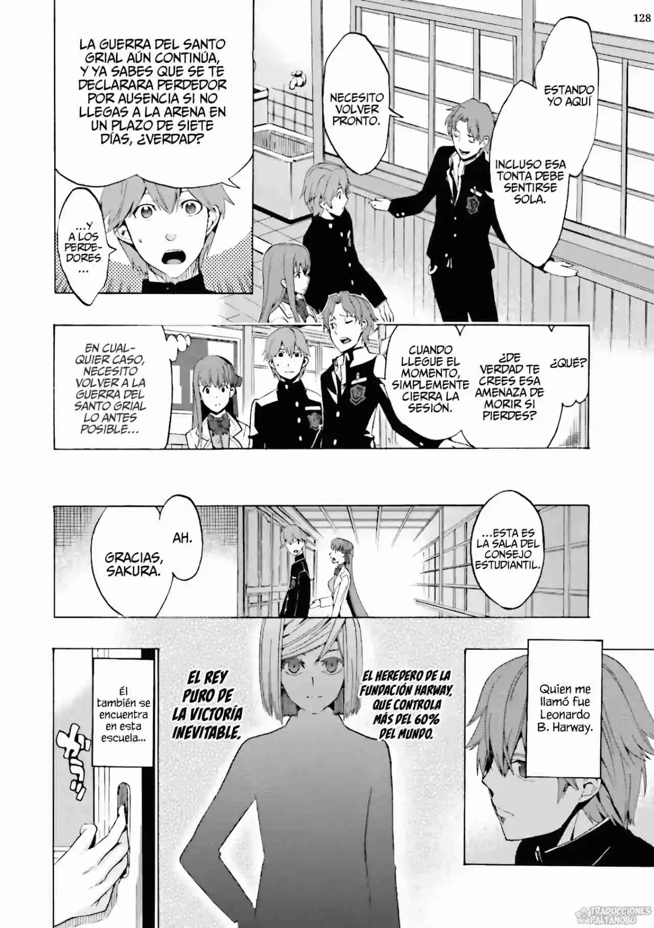 Fate Extra CCC Fox Tail capítulo 4.2, página 8