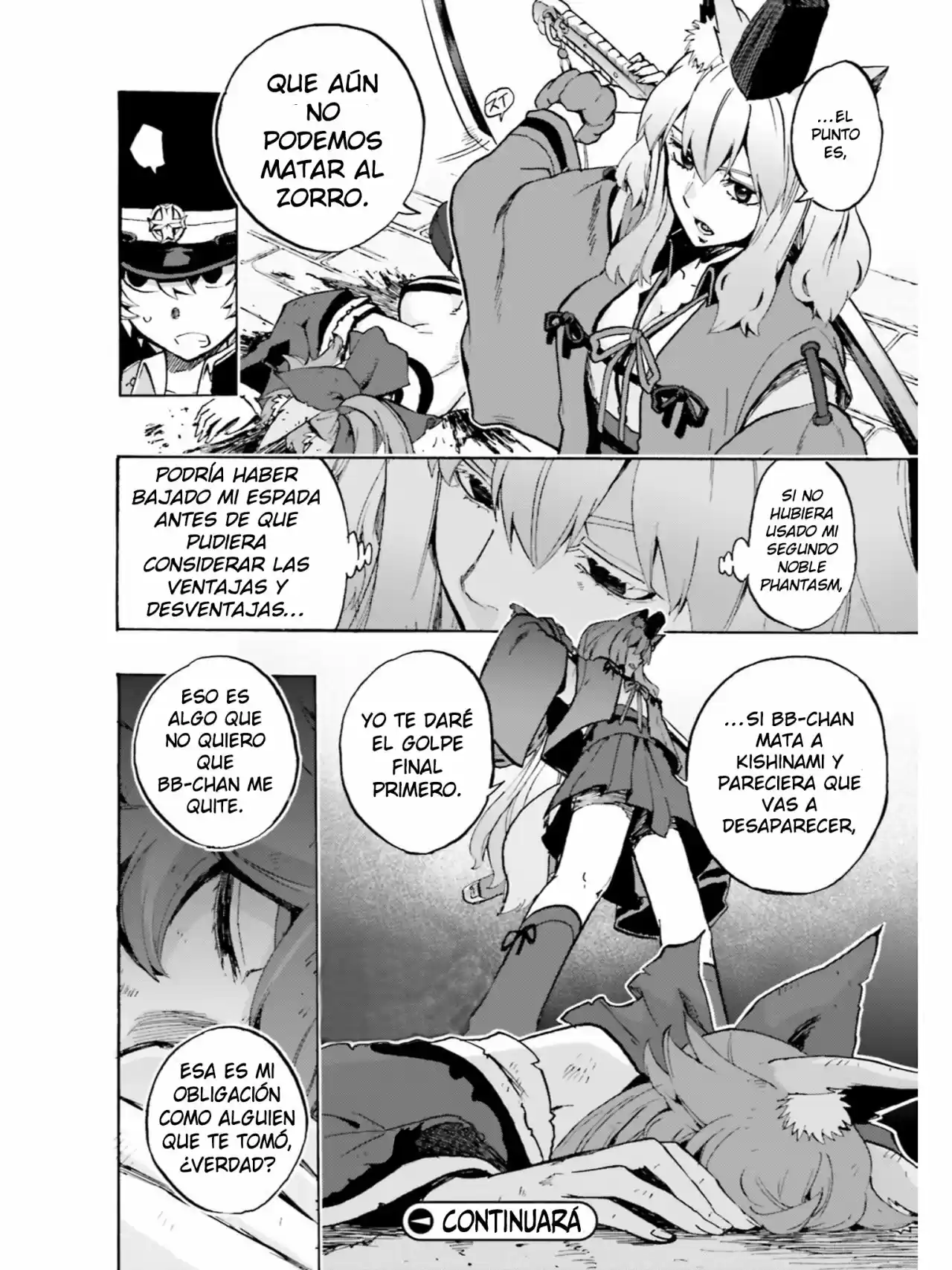 Fate Extra CCC Fox Tail capítulo 40, página 17