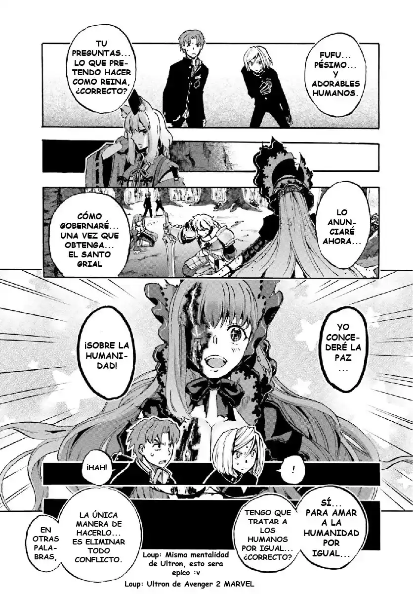 Fate Extra CCC Fox Tail capítulo 42, página 17