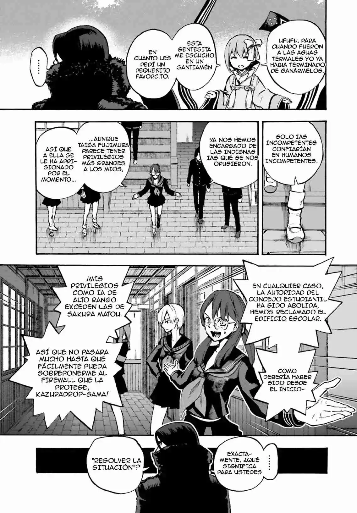 Fate Extra CCC Fox Tail capítulo 45, página 17