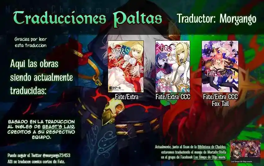 Fate Extra CCC Fox Tail capítulo 48.5, página 14