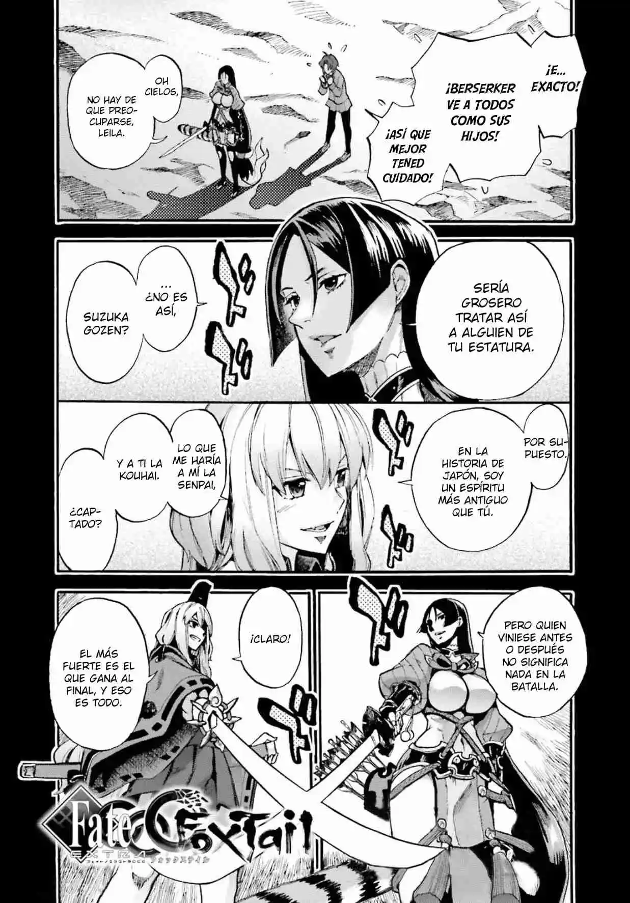 Fate Extra CCC Fox Tail capítulo 55, página 3