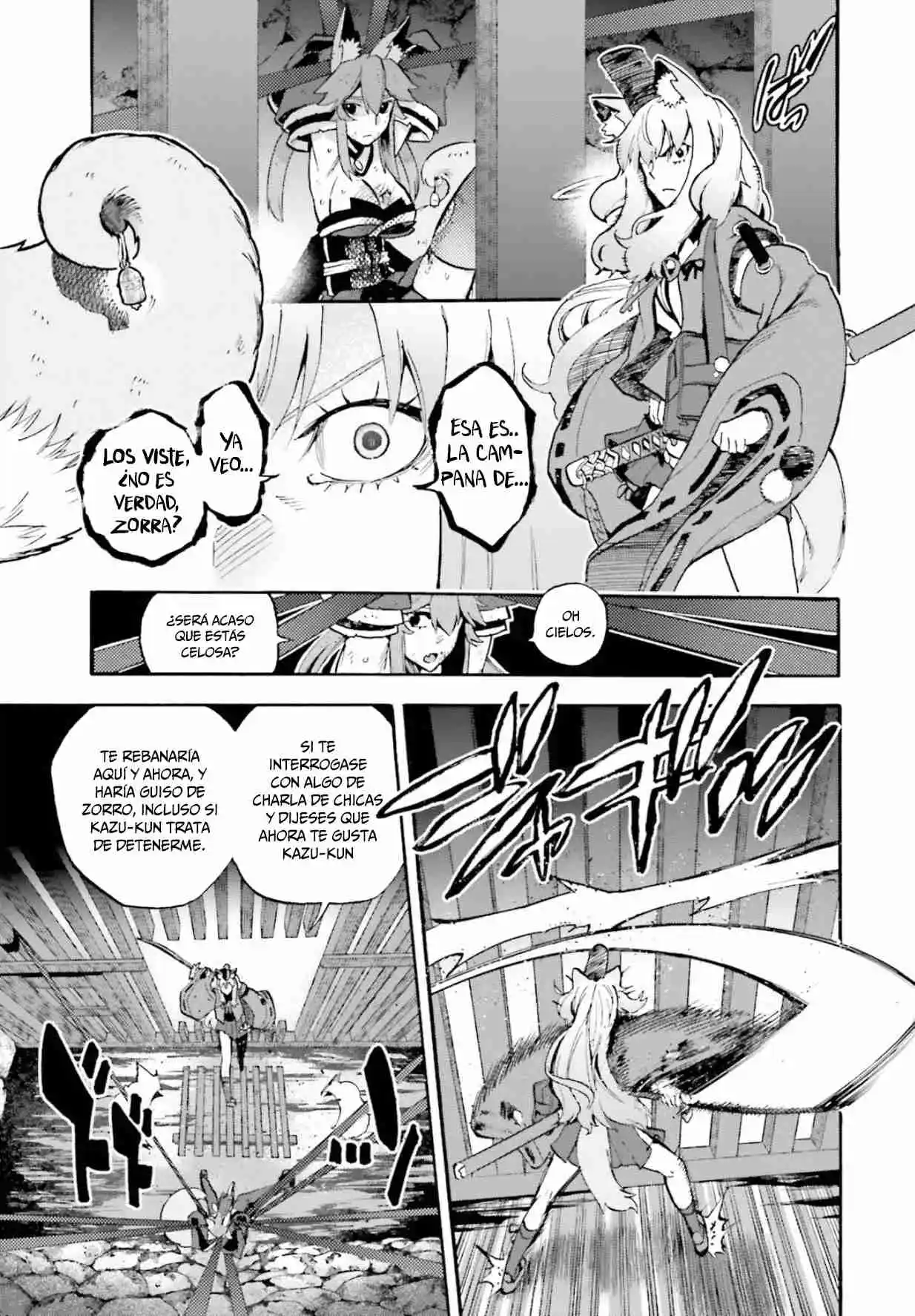 Fate Extra CCC Fox Tail capítulo 59, página 16