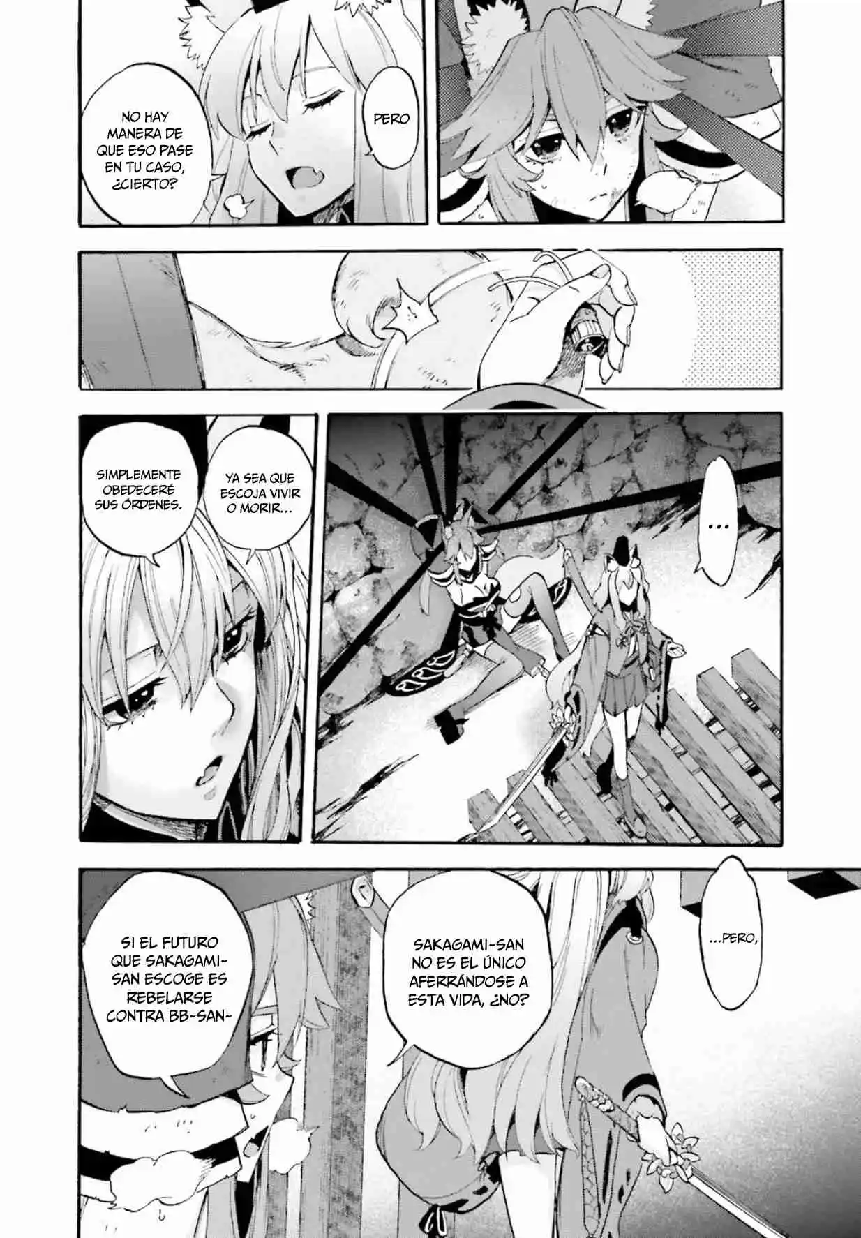 Fate Extra CCC Fox Tail capítulo 59, página 17