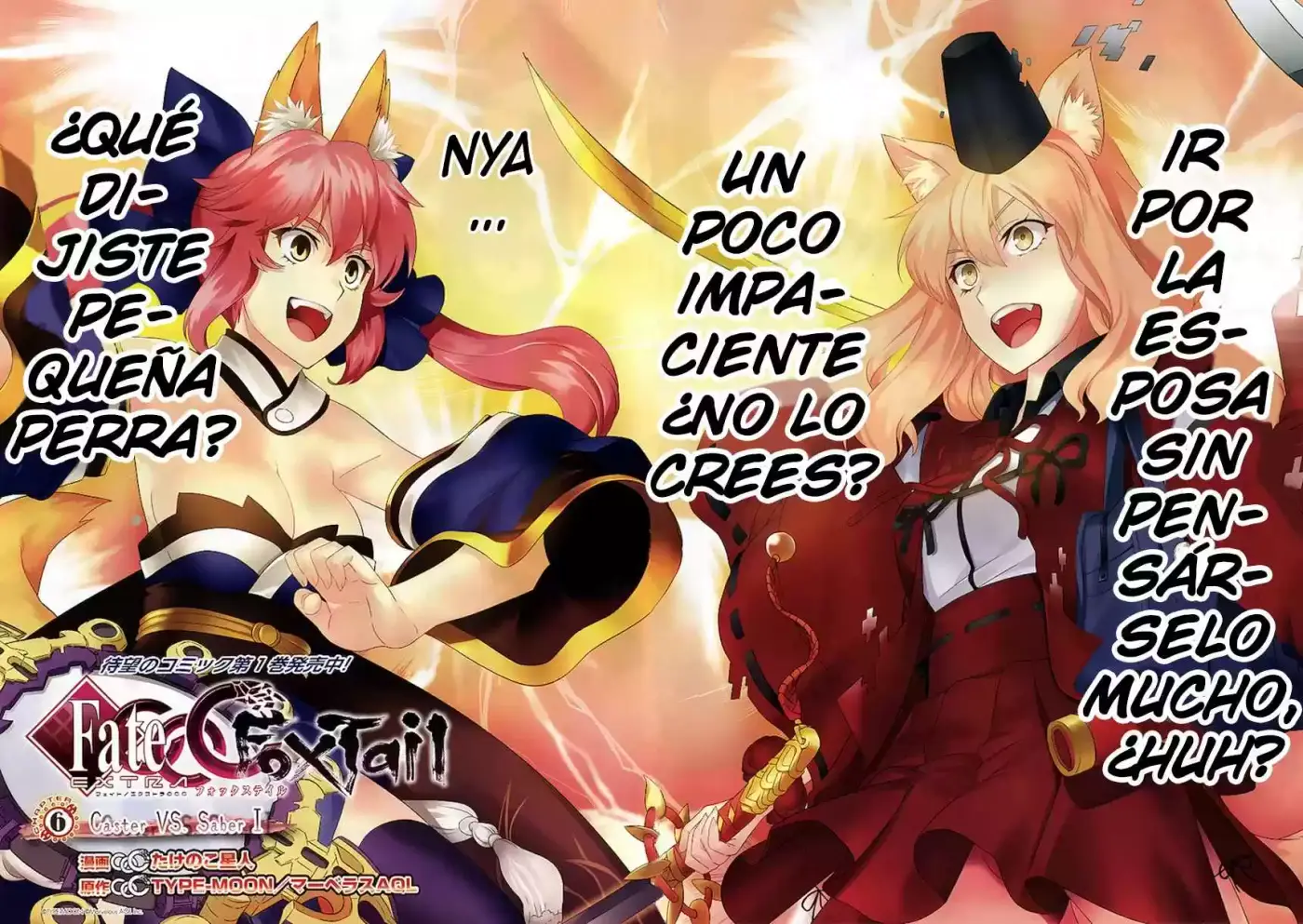 Fate Extra CCC Fox Tail capítulo 6, página 3