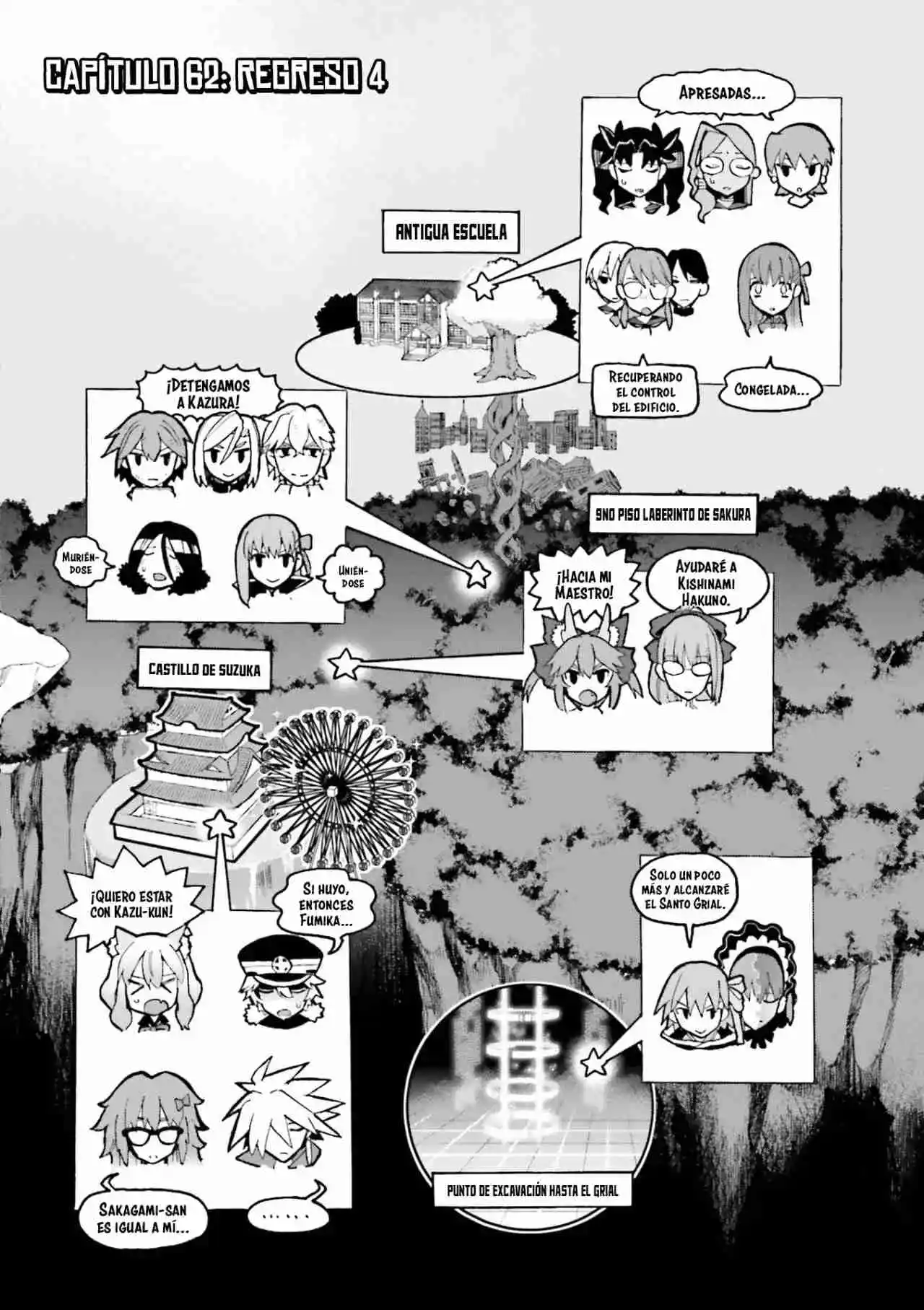 Fate Extra CCC Fox Tail capítulo 62, página 8