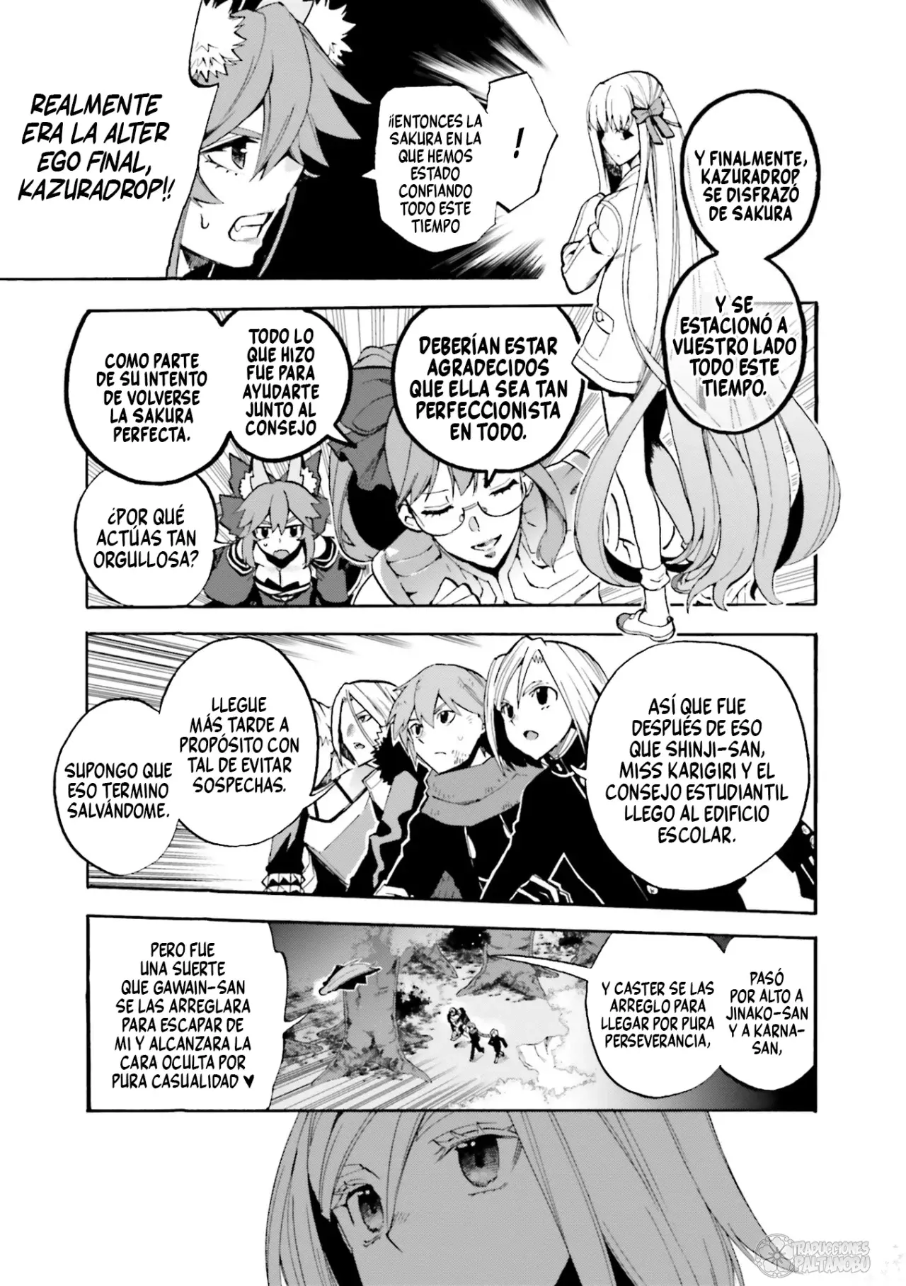 Fate Extra CCC Fox Tail capítulo 65, página 3