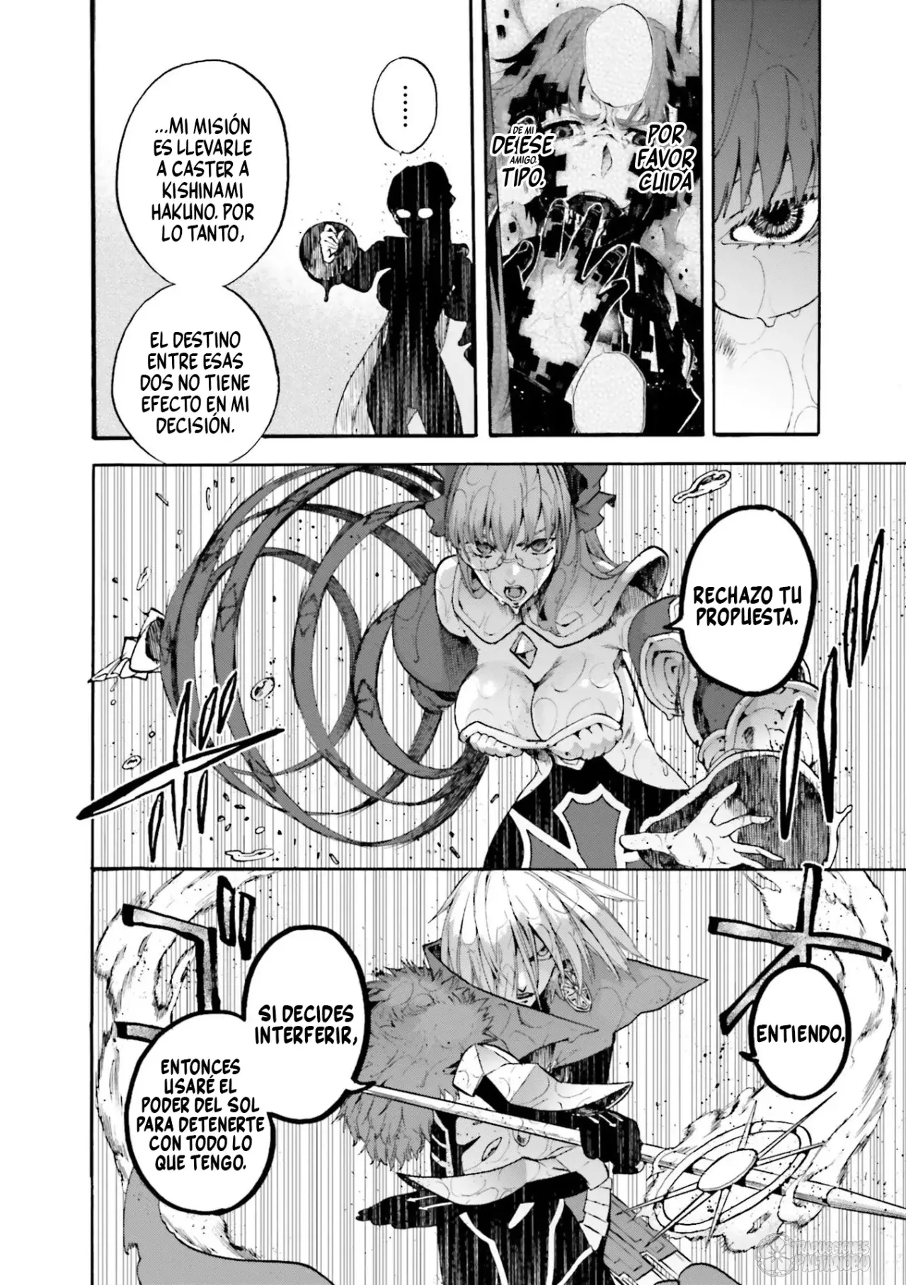Fate Extra CCC Fox Tail capítulo 67, página 22