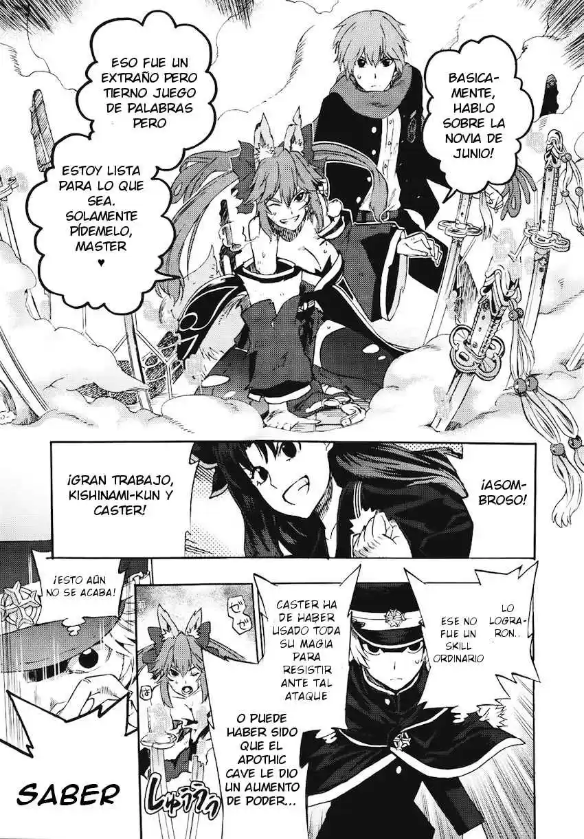 Fate Extra CCC Fox Tail capítulo 7, página 18
