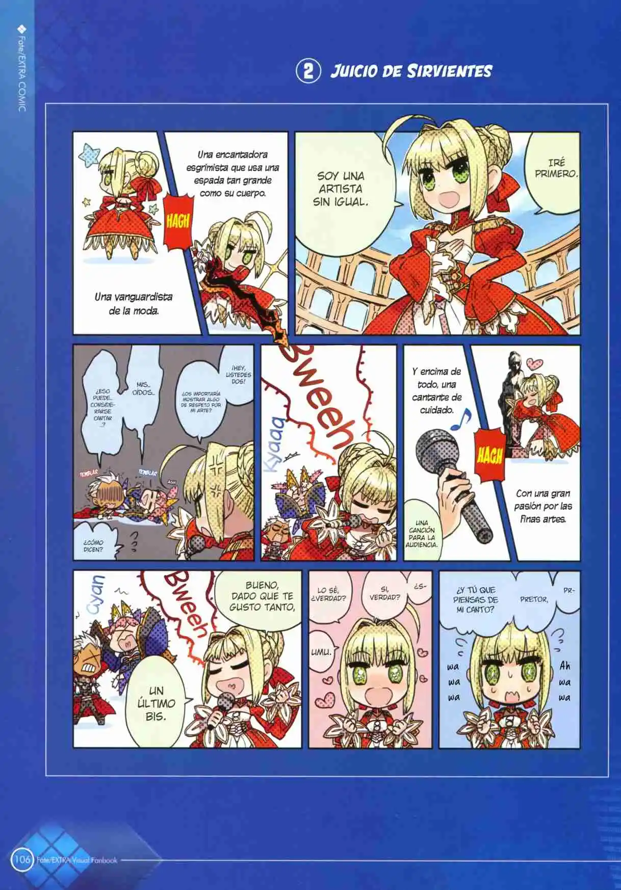 Fate/Extra Fanbook capítulo 2, página 2