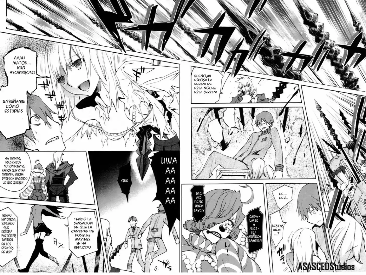 Fate/Extra capítulo 1, página 18