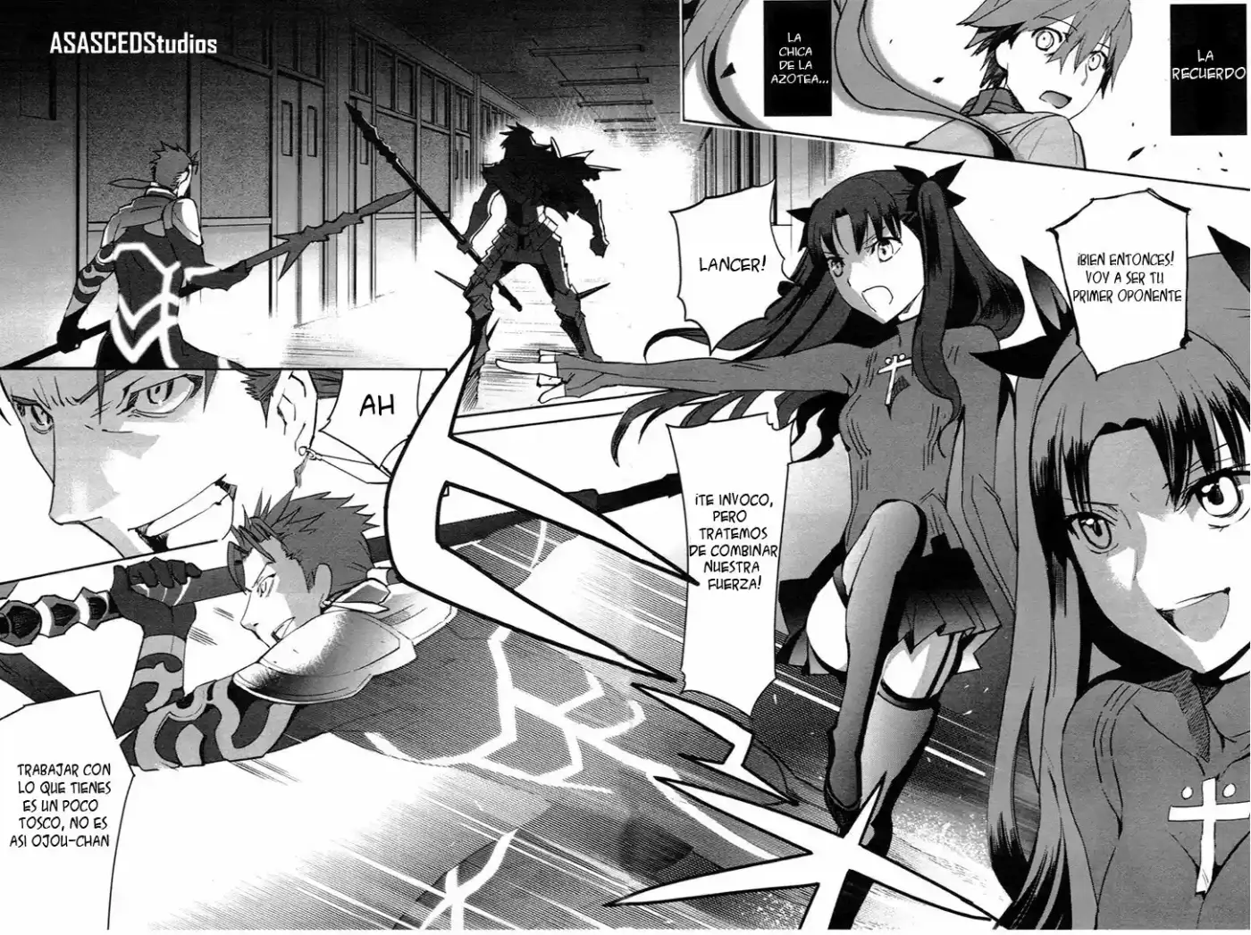 Fate/Extra capítulo 1, página 19