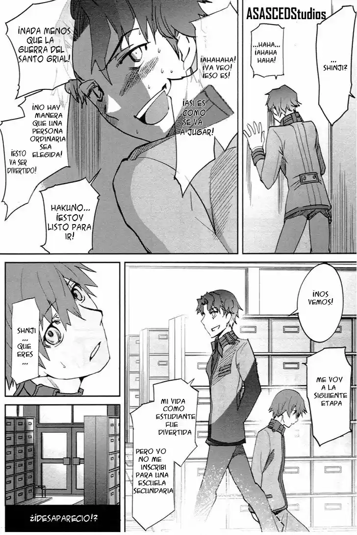 Fate/Extra capítulo 1, página 22