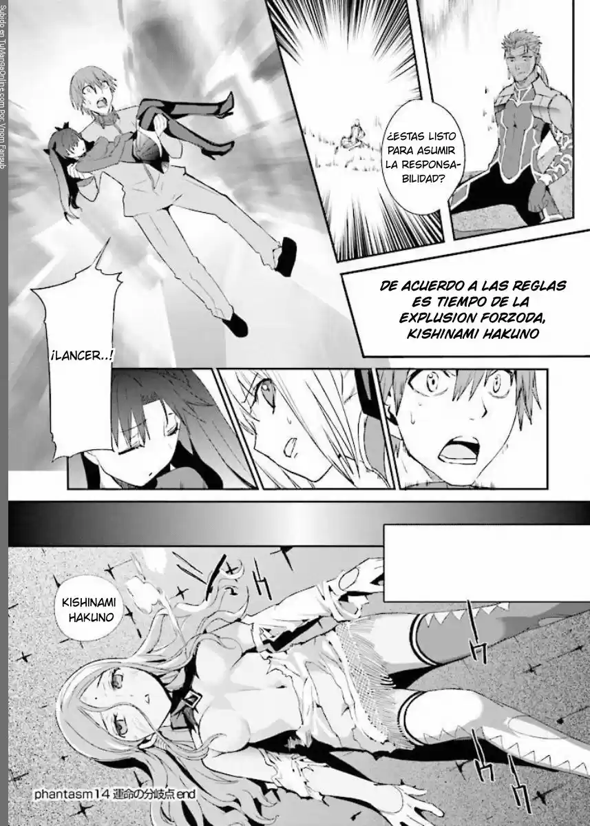 Fate/Extra capítulo 14, página 26