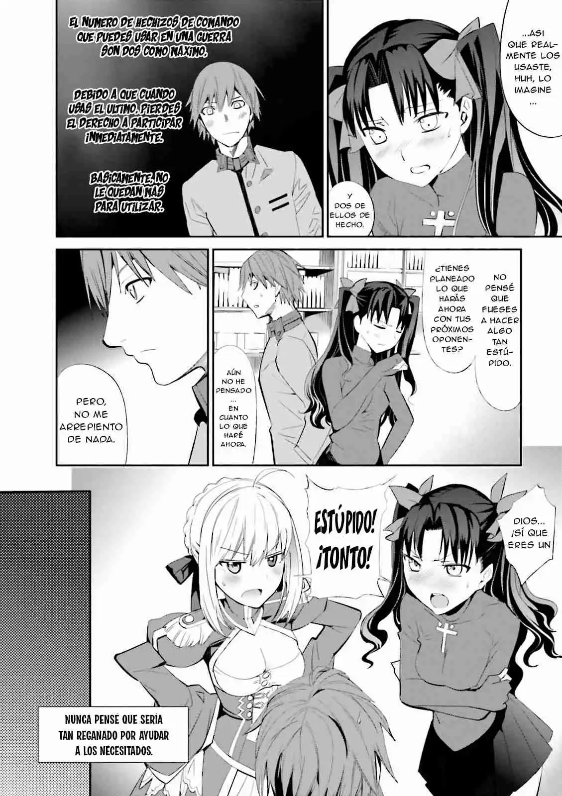 Fate/Extra capítulo 15, página 6