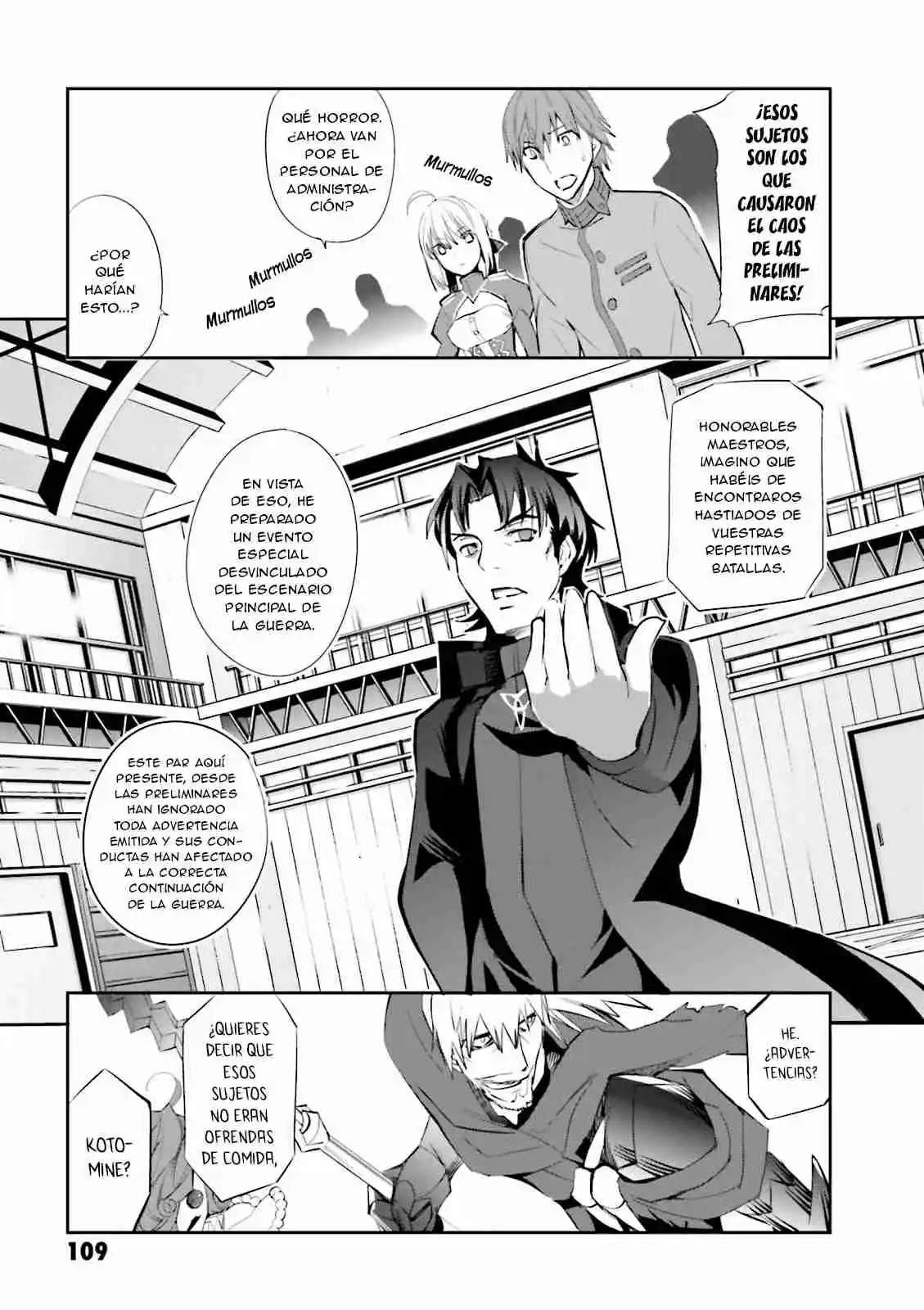 Fate/Extra capítulo 16, página 5