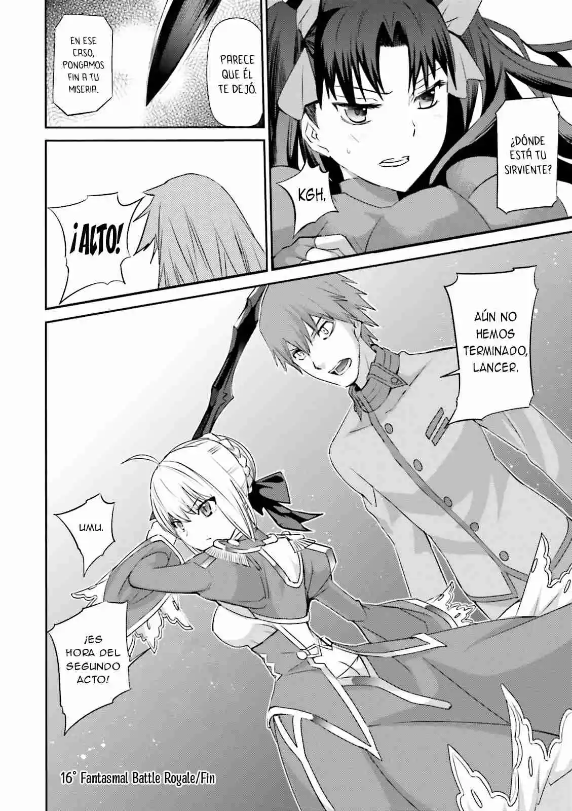Fate/Extra capítulo 16, página 26