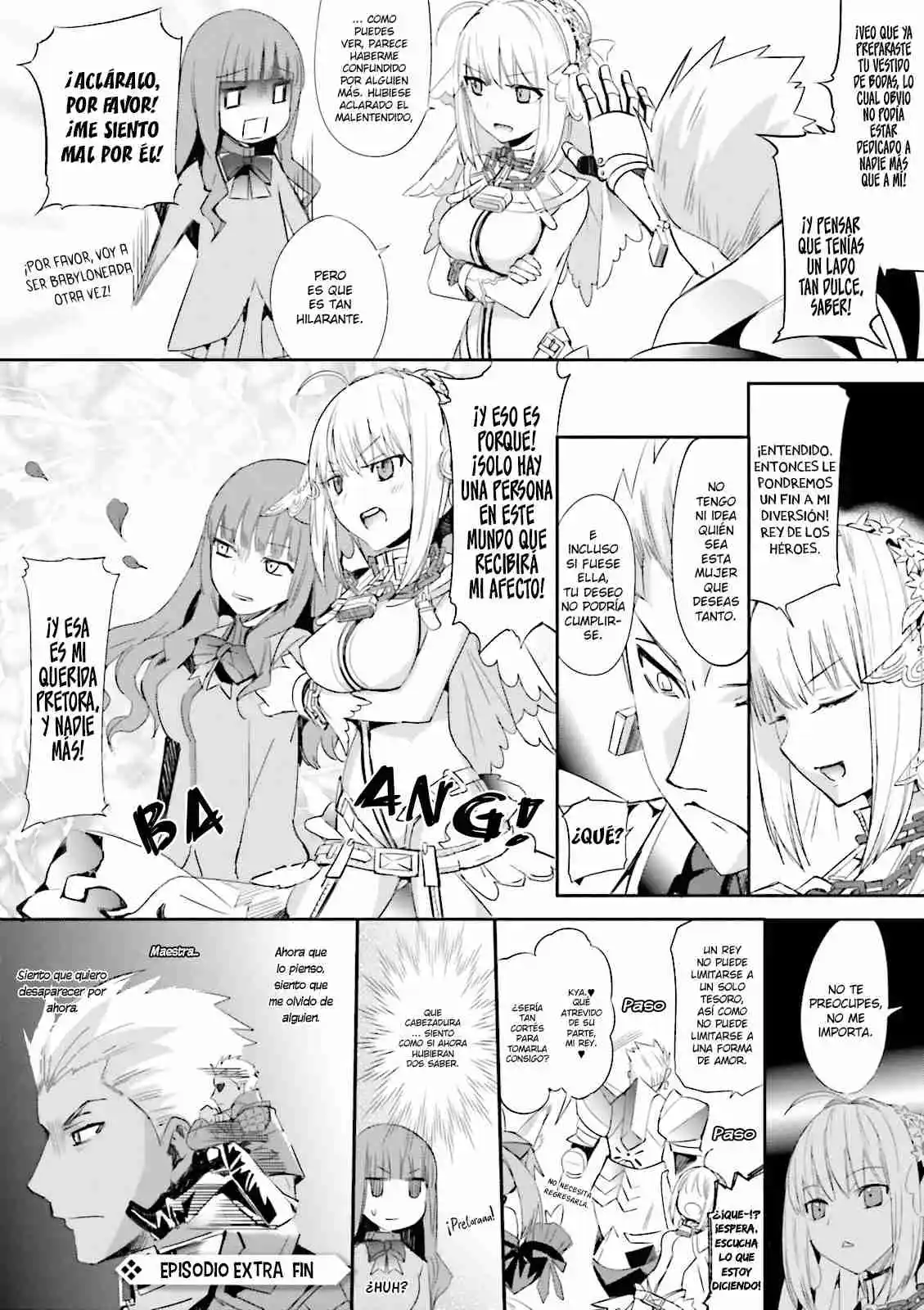 Fate/Extra capítulo 17.50, página 4