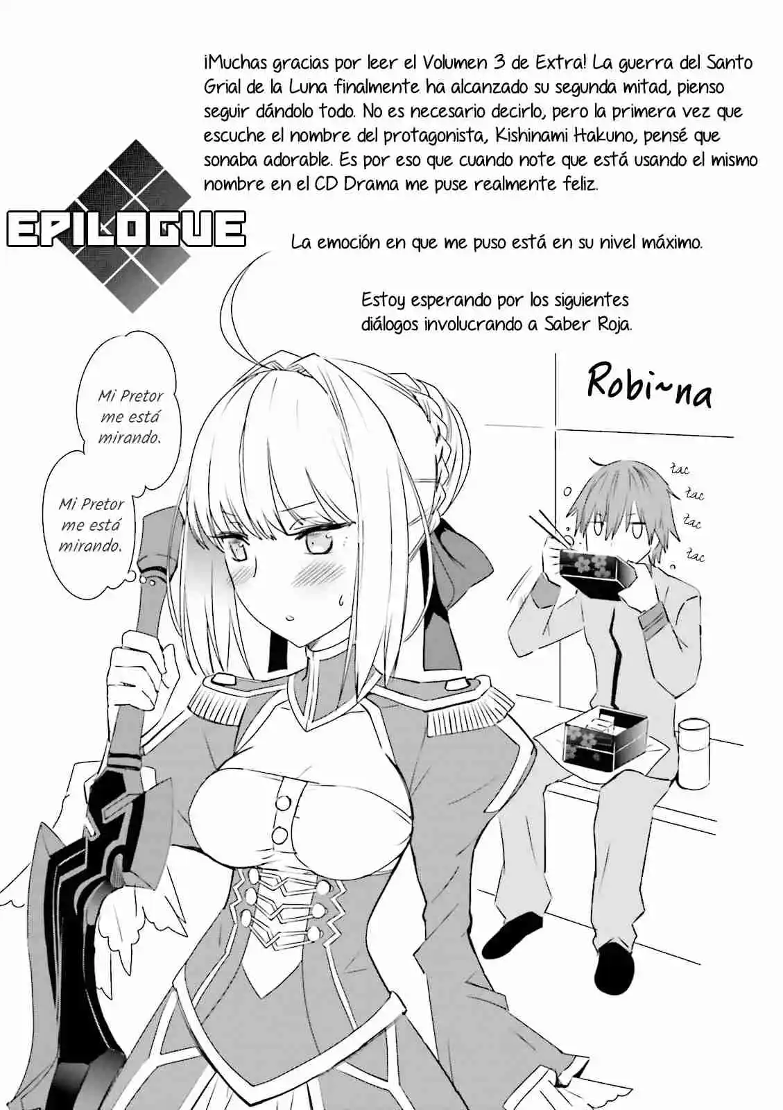 Fate/Extra capítulo 17.50, página 10