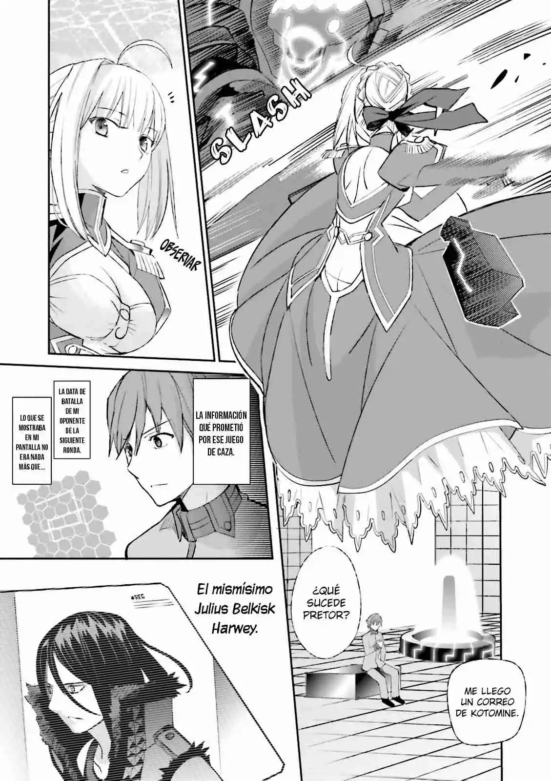 Fate/Extra capítulo 18, página 7