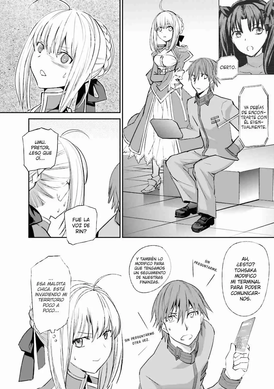 Fate/Extra capítulo 18, página 8
