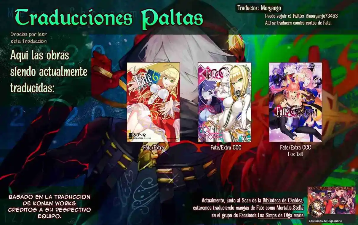 Fate/Extra capítulo 18, página 20