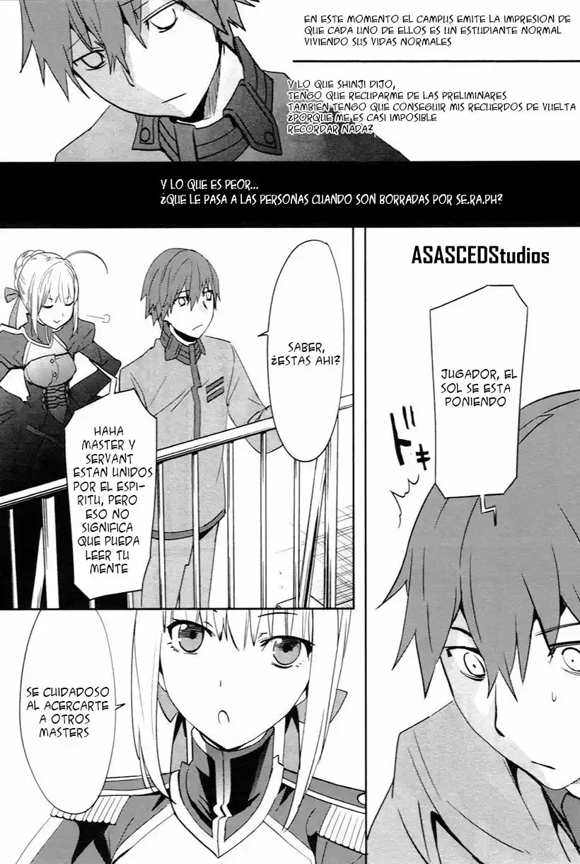 Fate/Extra capítulo 2, página 20