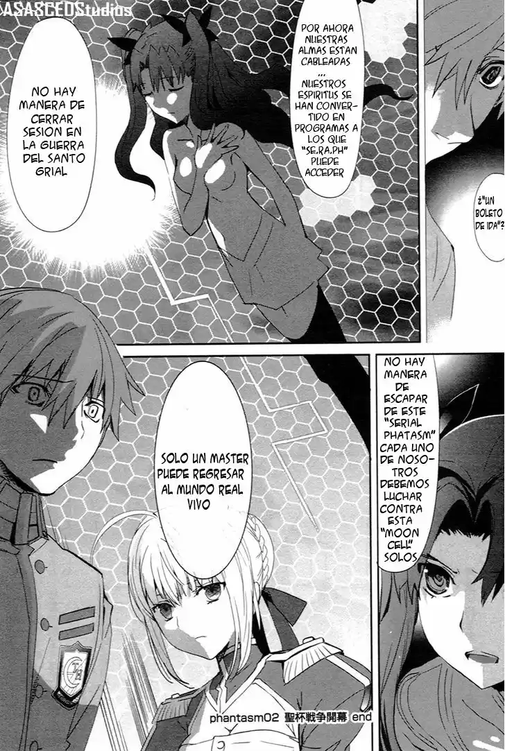 Fate/Extra capítulo 2, página 26