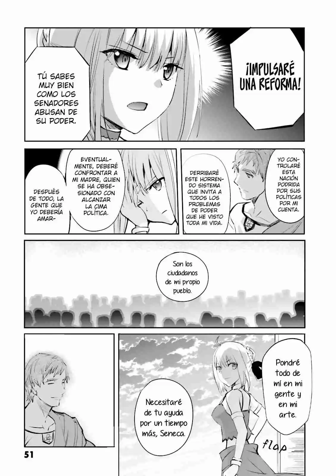 Fate/Extra capítulo 20, página 16