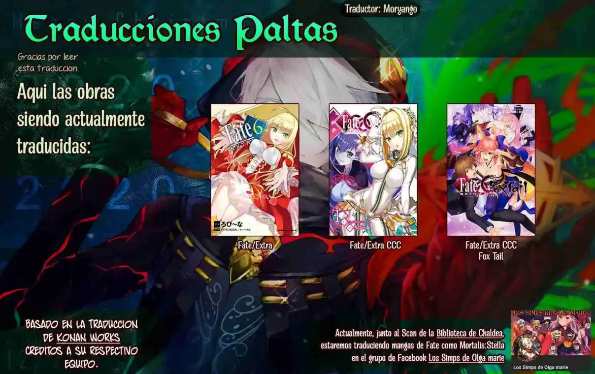 Fate/Extra capítulo 22, página 28