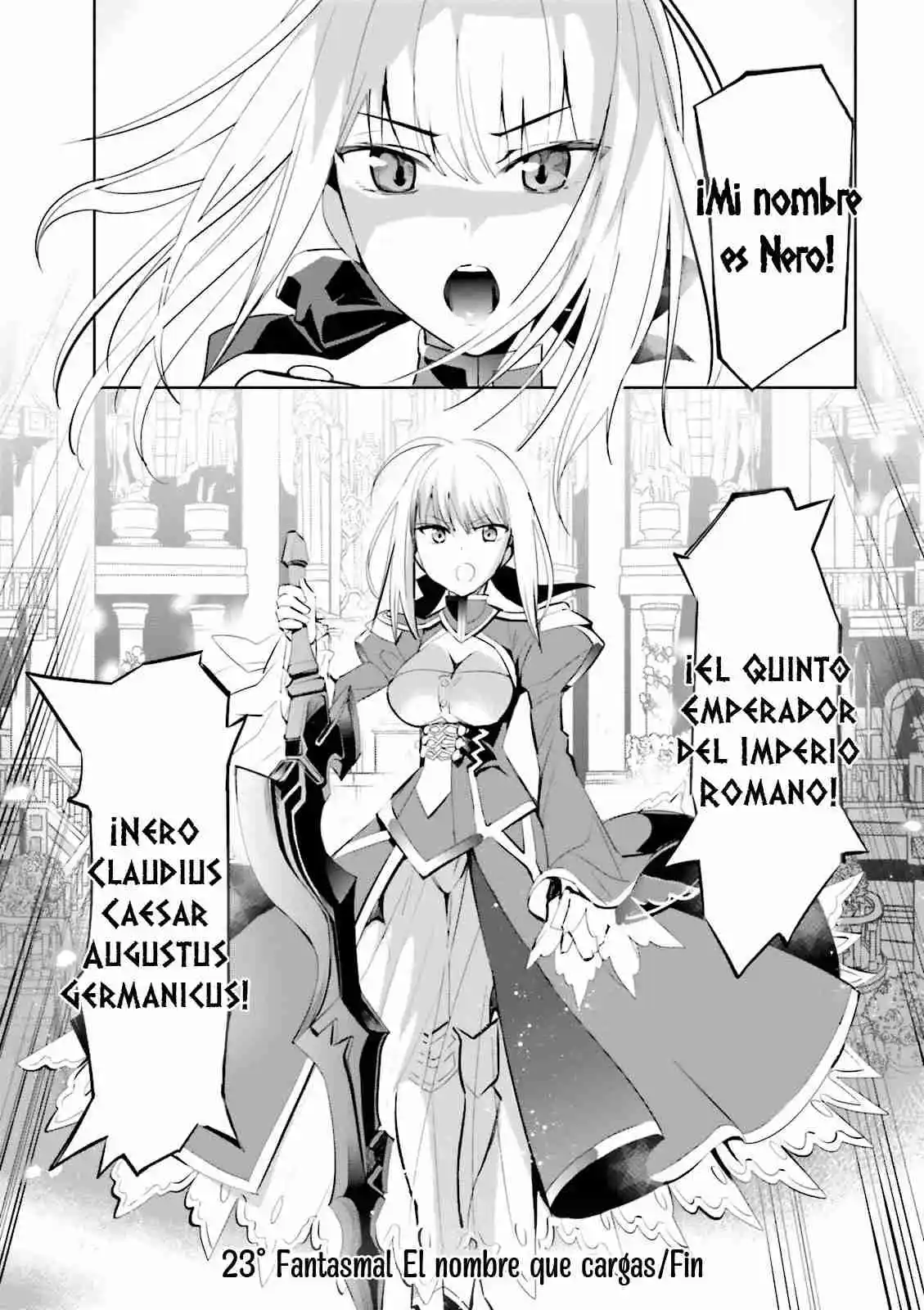 Fate/Extra capítulo 23, página 17