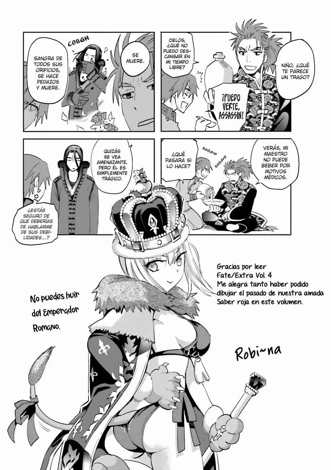 Fate/Extra capítulo 25.50, página 9