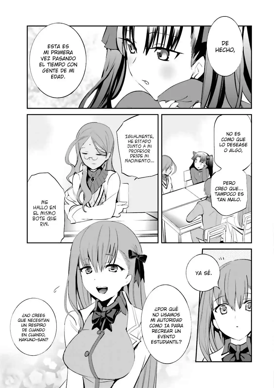 Fate/Extra capítulo 26, página 13