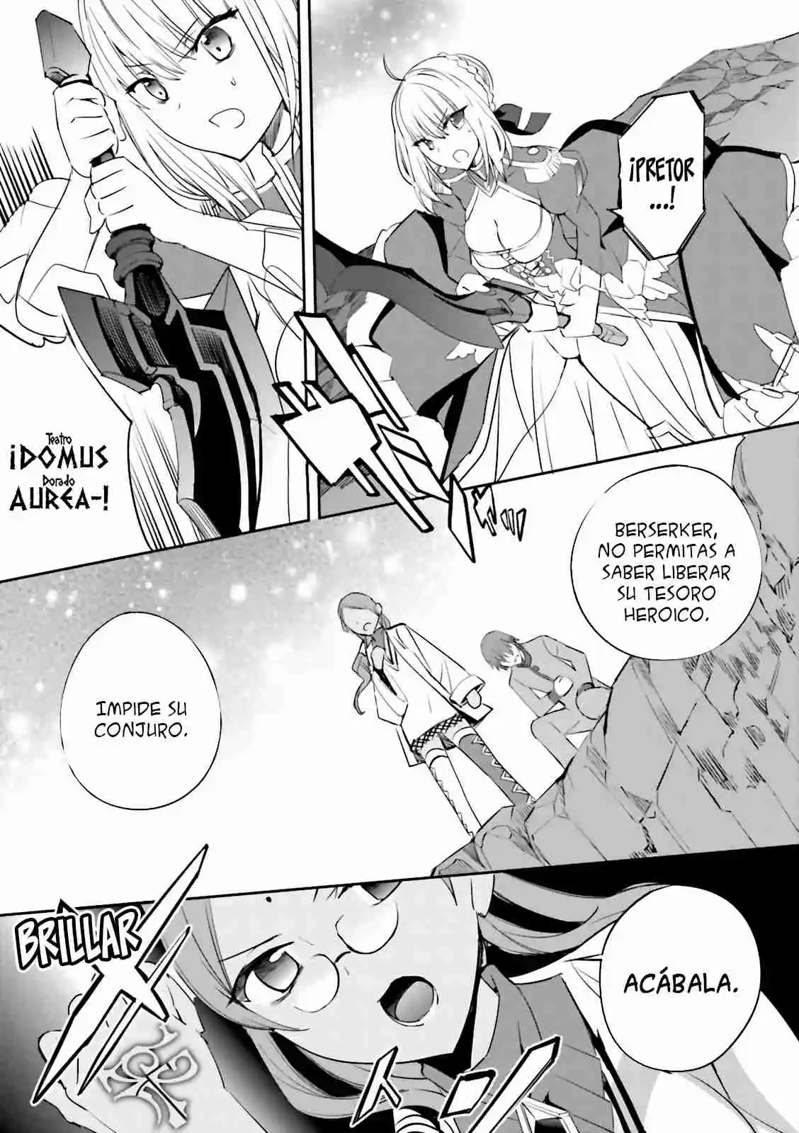 Fate/Extra capítulo 27, página 14