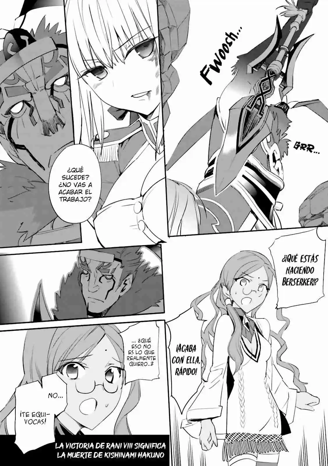 Fate/Extra capítulo 27, página 18