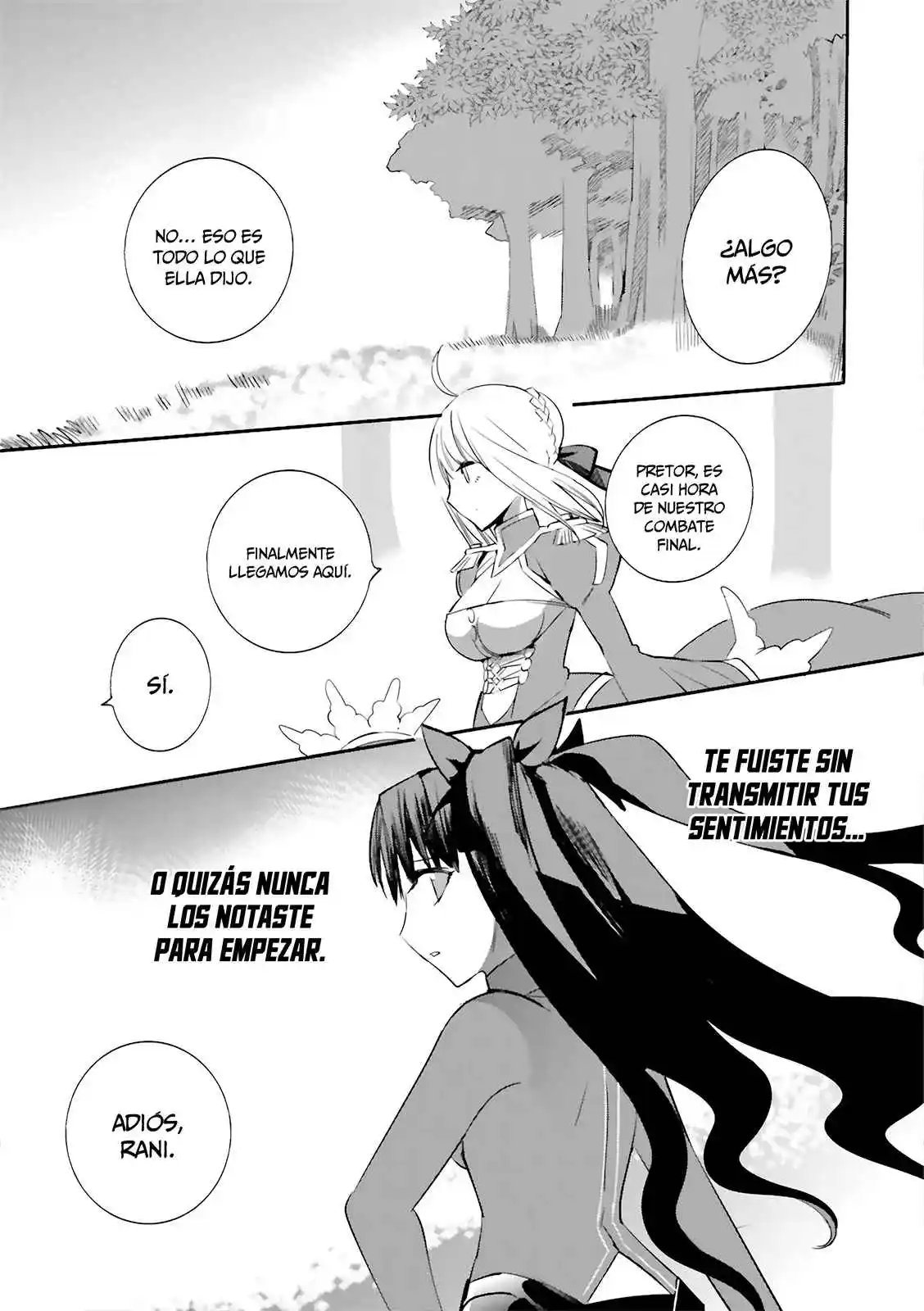 Fate/Extra capítulo 28, página 15