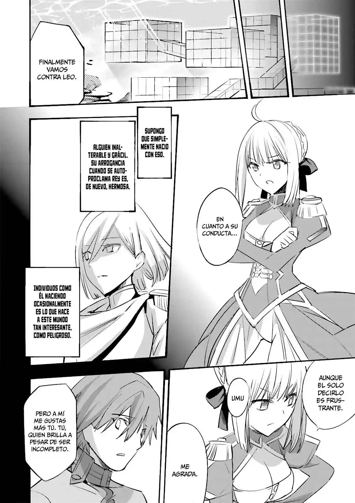 Fate/Extra capítulo 28, página 21
