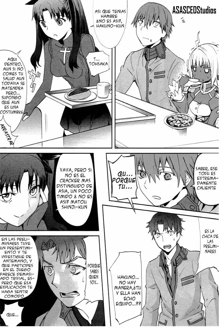 Fate/Extra capítulo 3, página 5