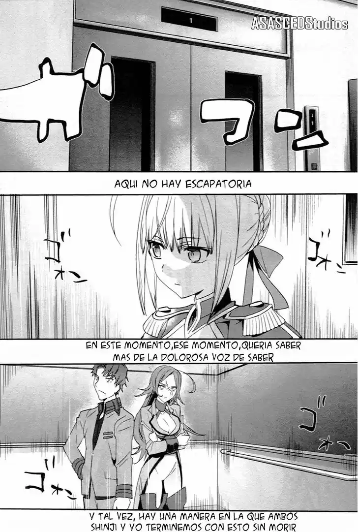 Fate/Extra capítulo 3, página 23