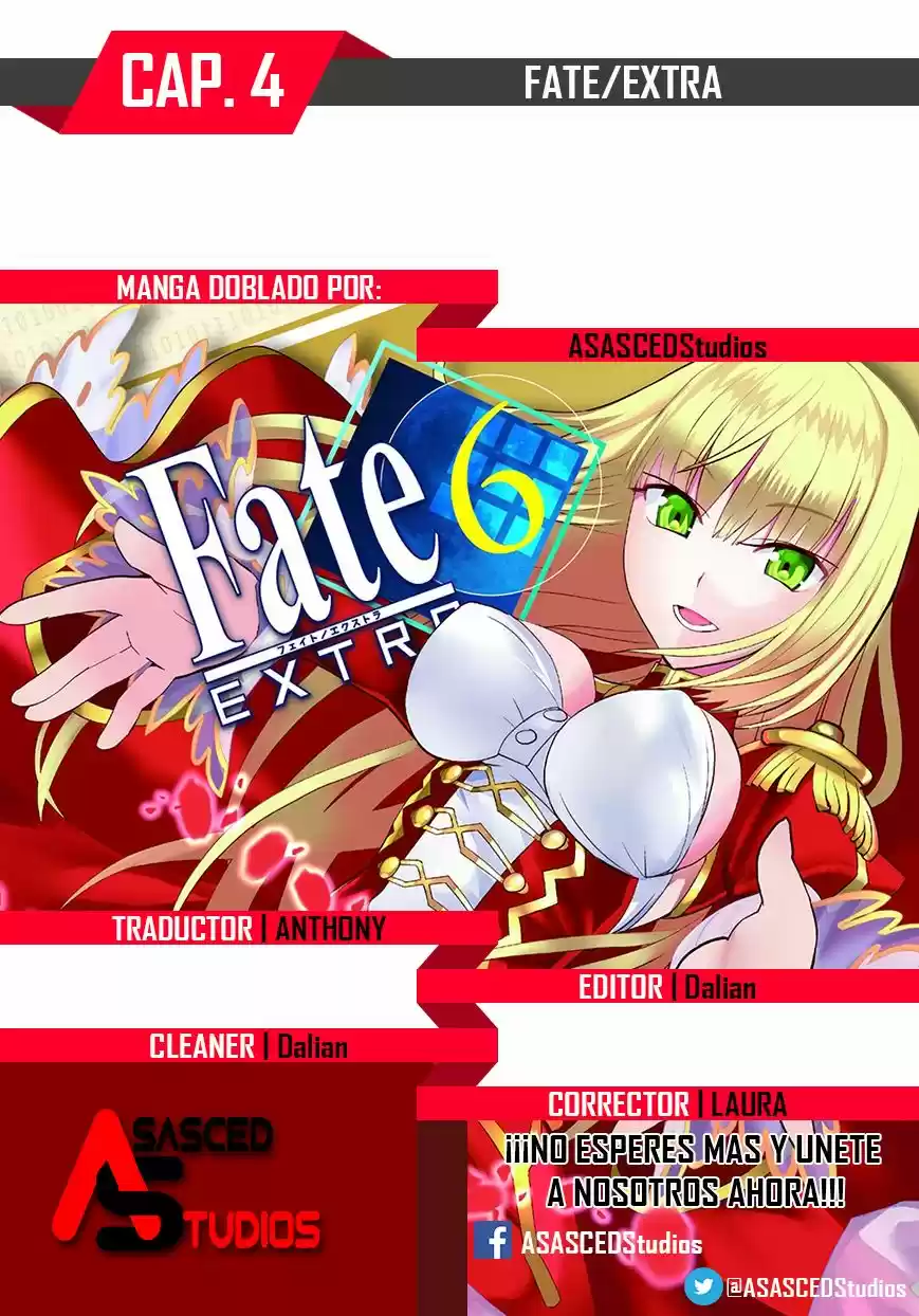 Fate/Extra capítulo 4, página 1