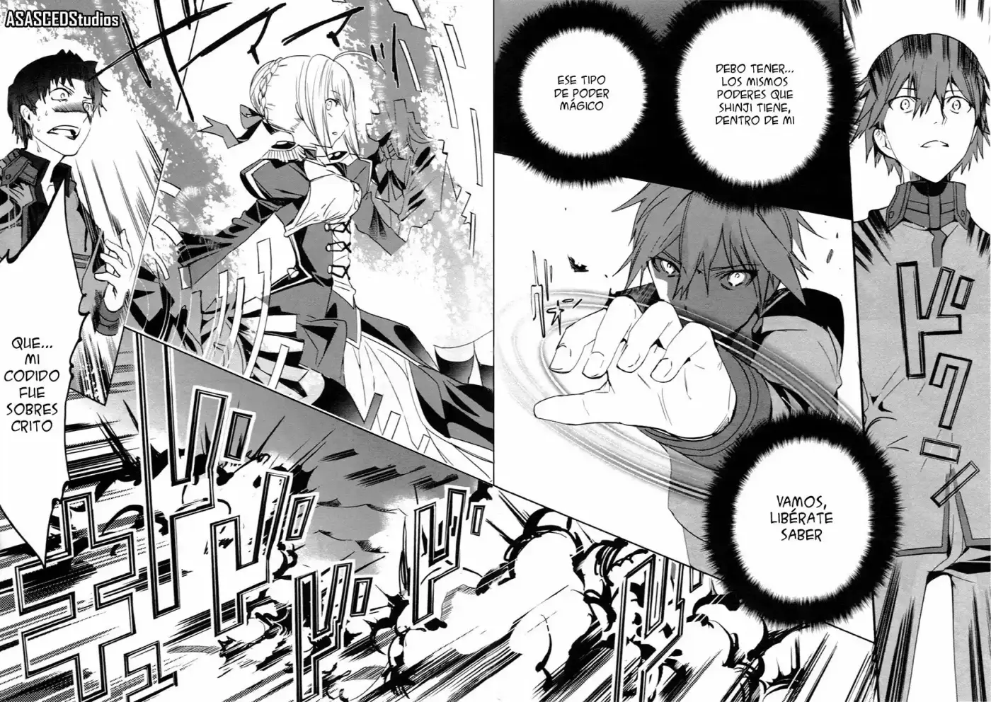 Fate/Extra capítulo 4, página 13